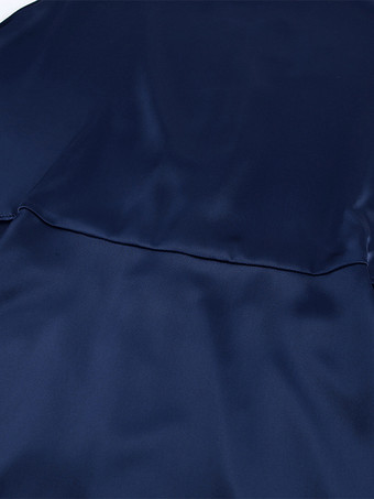 サテンケープスリーブハイネックボディコンミニドレス（レディース）2026