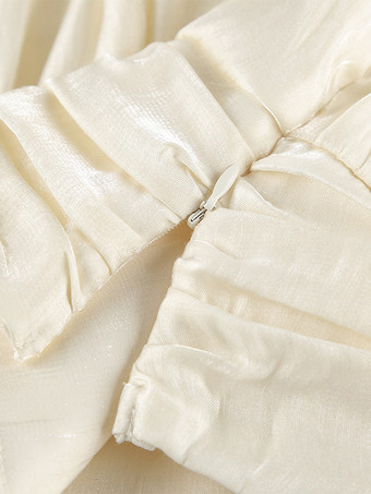 ホルターネック ルーシュ ノースリーブ バックレス パーティーブラウス トップス レディース 2026