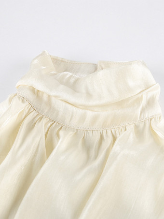 ホルターネック ルーシュ ノースリーブ バックレス パーティーブラウス トップス レディース 2026