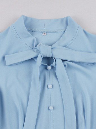 ヴィンテージ ボウタイネック フラッタースリーブ エレガント Aライン スイング カクテルドレス レディース 2026