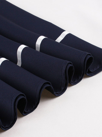 セーラーカラー ボウノット ノースリーブ レトロ スイング Aライン ドレス レディース 2026