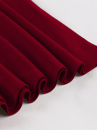 ダブルレイヤー ピーターパンカラー 刺繍 パフスリーブ スウィングドレス レディース 2026