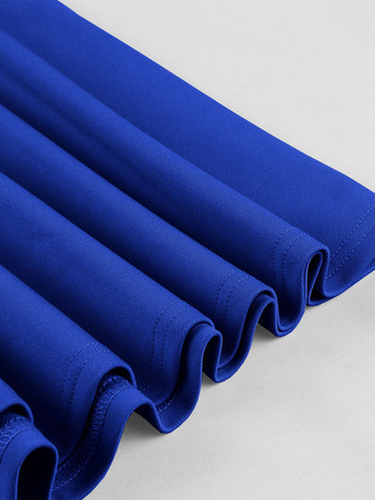 Vネック、ルーシュ、フロントボタン装飾、フラッタースリーブ、レトロスウィングドレス（レディース）2026