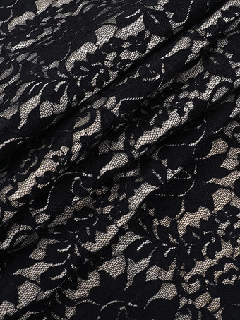 ブラックレースオーバーレイレディースマキシドレス - ホルターネックバックレスヌードライニングガウン - セクシーなボディコンナイトアウトパーティードレス 2026