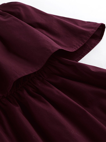 100%コットン ストラップレス レディース マキシドレス アースカラー - セクシーなチューブトップ ラッフル サンドレス - ボヘミアン ビーチ バケーション ロングドレス 2026