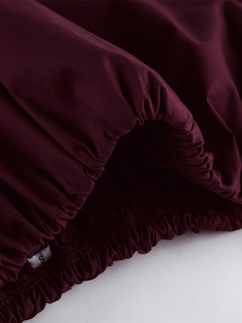 100%コットン ストラップレス レディース マキシドレス アースカラー - セクシーなチューブトップ ラッフル サンドレス - ボヘミアン ビーチ バケーション ロングドレス 2026