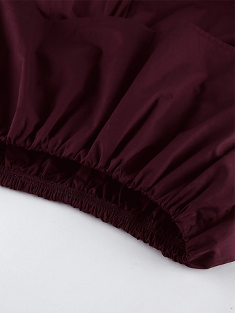 100%コットン ストラップレス レディース マキシドレス アースカラー - セクシーなチューブトップ ラッフル サンドレス - ボヘミアン ビーチ バケーション ロングドレス 2026