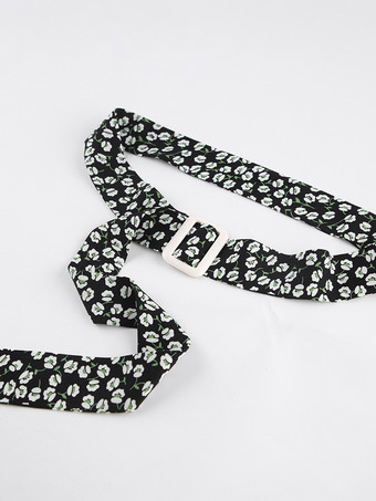 ヴィンテージ風フローラル柄レディースティードレス - パフスリーブ ベルト付きミニドレス - ポインテッドカラー ロマンティックなデートナイトコーデ 2026