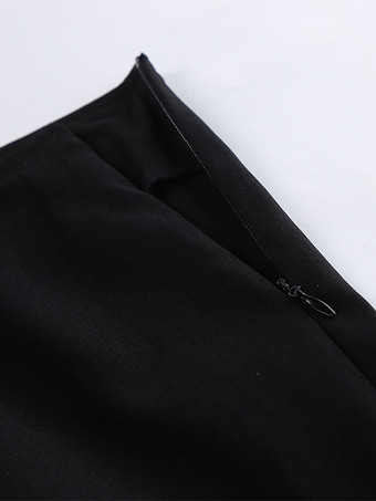 エレガントなツーピースセット レディース トラウザースーツ - ヴィンテージ風の大きな襟、ゴールドボタン、ベルスリーブ - 2026年春のガラ・イブニング衣装