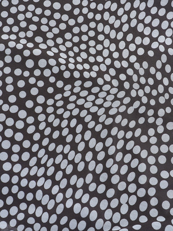 ドット柄メッシュレディースマキシドレス - レトロスクエアネック長袖ボディコン - フレンチシックな2026年春休み