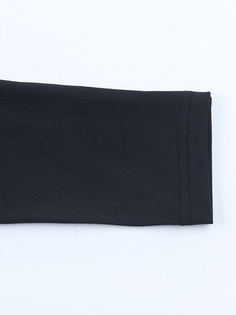 スクエアネックのレディースバブルミニドレス、大きなリボン付き - ブラック、長袖、エレガントなコントラスト - オードリースタイル、春のパーティウェア 2026