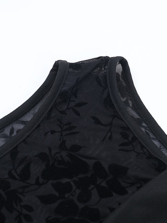 花柄メッシュのレディースミニドレス - セクシーなシースルーギャザーボディコンドレス - Y2K風サマーナイトアウトクラブウェア 2026