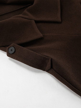 ダブルブレスト レディース ショートジャケット - シックなベルト付きクロップド丈 - 2026年春のカジュアルストリートウェア クワイエットラグジュアリー