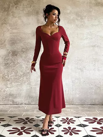 long dresses sexy Sexy Black Prom Dresses Long, Dresses For Graduation Party, Evening Dr –  DressesTailor main image 1
