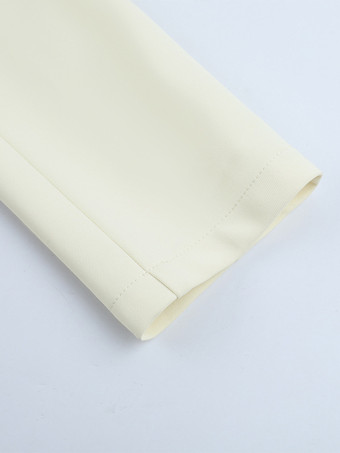 エレガントなレディーススカートスーツセット - ペプラムブレザーとミニスカートのツーピース - オールドマネースタイル 春のビジネスウェア 2026