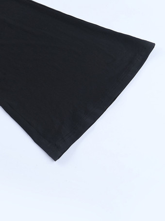 レースアップフレアジャンプスーツ（レディース） - ブラックゴシックフローラルレース長袖ボディコンロンパース - 2026年春のパーティクラブウェア