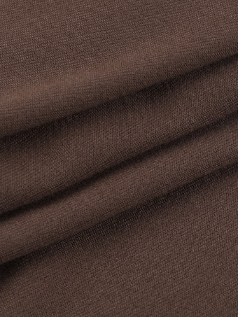 レディース用ホルターネックコルセットトップ - ブラウンメッシュパッチワーク長袖ブラウス - 春のナイトアウトクラブウェア 2026