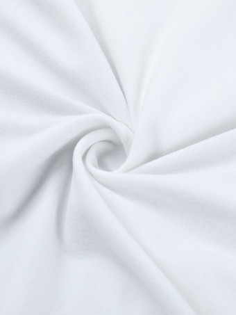 レーストリム ボウタイ フロント クロップドトップ レディース - ホワイト スリムフィット 長袖 フェアリーコア ブラウス - 春のナイトアウト クラブウェア 2026