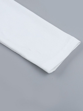 レーストリム ボウタイ フロント クロップドトップ レディース - ホワイト スリムフィット 長袖 フェアリーコア ブラウス - 春のナイトアウト クラブウェア 2026