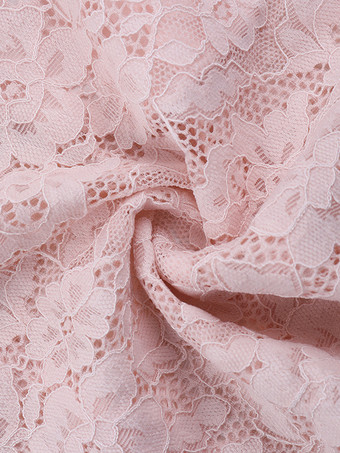 ピンクのコルセット風レーストップス（女性用） - エレガントな長袖ハートネックビスチェブラウス - 春の夜のお出かけにぴったりのクラブウェア 2026