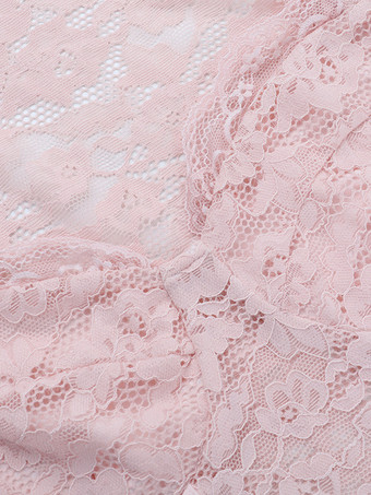 ピンクのコルセット風レーストップス（女性用） - エレガントな長袖ハートネックビスチェブラウス - 春の夜のお出かけにぴったりのクラブウェア 2026