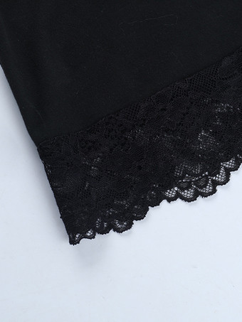 オフショルダーレーストリムクロップトップ（レディース） - 長袖スリムフィットY2Kブラウス - 2026年春のストリートウェア