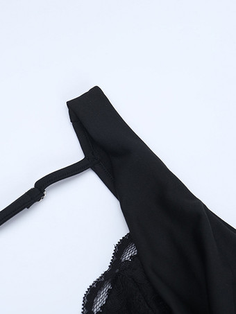 カウルネックマキシドレス（レディース） - ブラックのエレガントなレーストリム付きボディコンロングドレス - 春のイブニングパーティーやカクテルパーティーに最適 2026