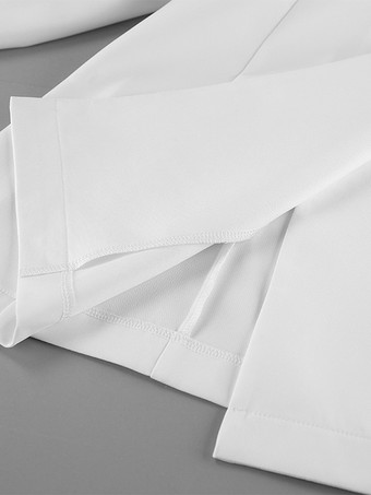 女性用エレガントなミニドレス用ブレザードレス - ラップタイウエスト、ノッチドラペル、スリムフィット - 2026年春のオフィスウェア