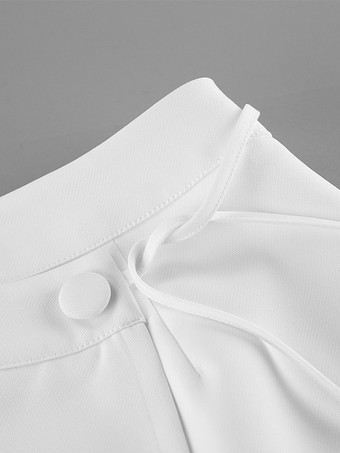 女性用エレガントなミニドレス用ブレザードレス - ラップタイウエスト、ノッチドラペル、スリムフィット - 2026年春のオフィスウェア