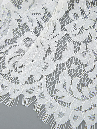 花柄レースブラウス レディース エレガント ボタンアップ トップス - ホワイト スタンドカラー スリムフィット - 春の夜のパーティーウェア 2026