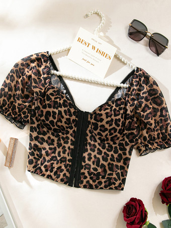 コルセット ホワイトフラワー 花柄プリント 半袖 デイリーカジュアルランジェリー