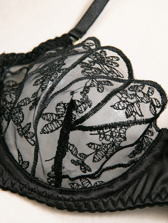 ブライダルランジェリー レースアートワーク ホワイト 2ピース ブラジャー＆ショーツセット