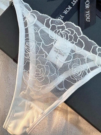 ブライダルランジェリー フリルレース ホワイト ブラジャー＆ショーツ 2点セット