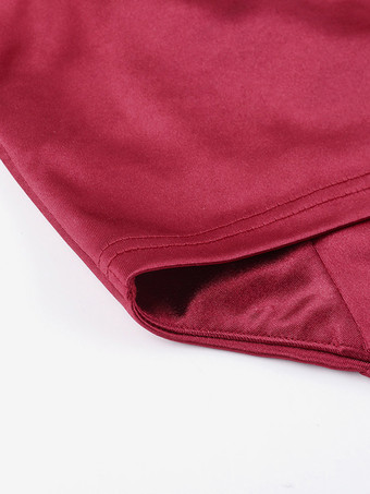 女性用コルセットトップ - サテンのディープVネックビスチェキャミソール - 夏の夜のクラブパーティー 2026