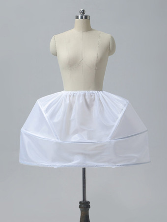 ホワイト ヴィンテージ ヴィクトリアン パニエ サイドフープ ドレス