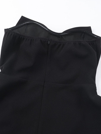 コケットボウドレス（女性用） - ストラップレスハートネックAラインミニドレス - 夏の誕生日パーティー2026