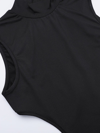 背中開きマキシドレス（女性用） - バタフライディテール モックネック ブラック ボディコン ロングドレス - 夏の夜のクラブウェア 2026