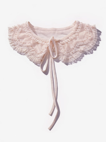 Sweet Lolita Detachable Lace Ruffle Peter Pan Collar