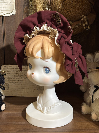 Coiffe rouge Sweet Lolita