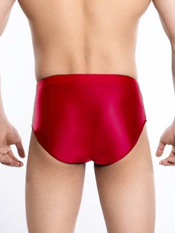 メンズランジェリー 男性向けセクシーショーツ ピンク シェイプアップ シャイニーブリーフ