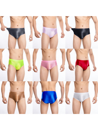 メンズランジェリー 男性向けセクシーショーツ ピンク シェイプアップ シャイニーブリーフ