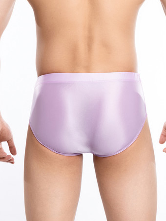 メンズランジェリー 男性向けセクシーショーツ ピンク シェイプアップ シャイニーブリーフ
