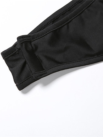 ブラック セクシー クラブ ツーピースセット レディース - ハイネック バックレス ボディスーツとロングスカート - 夏の夜のお出かけ 2026