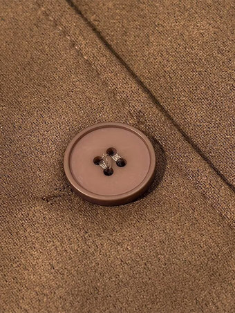 フェイクスエードトレンチコート（レディース） - レトロなダブルブレストベルト付きマキシジャケット - 2026年春の通勤スタイル