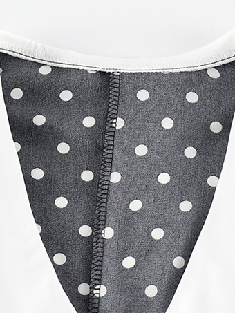 水玉模様のマキシドレス（レディース） - ブラック ヴィンテージ ピーターパンカラー ボディコン ペンシルドレス - 夏のデートナイト 2026