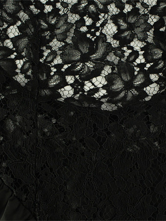 シアーレースパッチワークホルターネックマキシドレス（レディース） - ブラック セクシー バックレス マーメイド ボディコン - サマーフォーマルイブニングガウン 2026