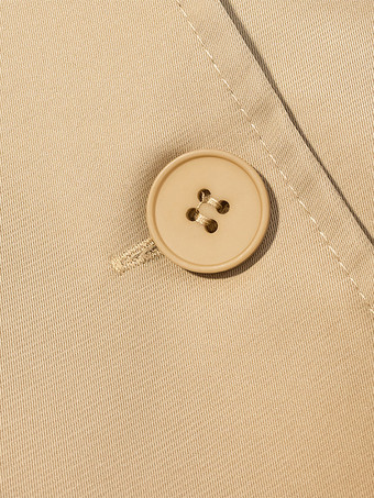 クロップドトレンチコート レディース ショートジャケット - シックなベルト付きスリムフィットウィンドブレーカー - 春のオフィスからディナーまで活躍するデイリーアウター 2026