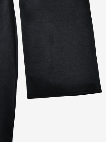 レーストリムサテンミニドレス（女性用） - エレガントな長袖ボディコン - 春のデートナイトウェア 2026