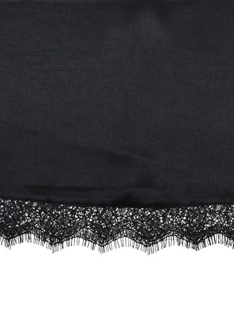 レーストリムサテンミニドレス（女性用） - エレガントな長袖ボディコン - 春のデートナイトウェア 2026