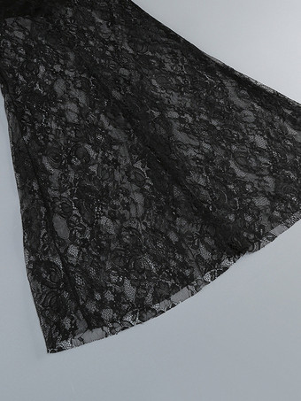 セクシーなフェイクファーレースマキシドレス（女性用） - ブラックストラップレスコルセットボディスーツロングガウン、シースルースカート付き - 夏のイブニングパーティー 2026